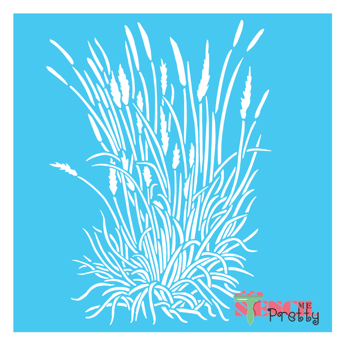 cattail stencil