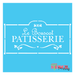 patisserie stencil