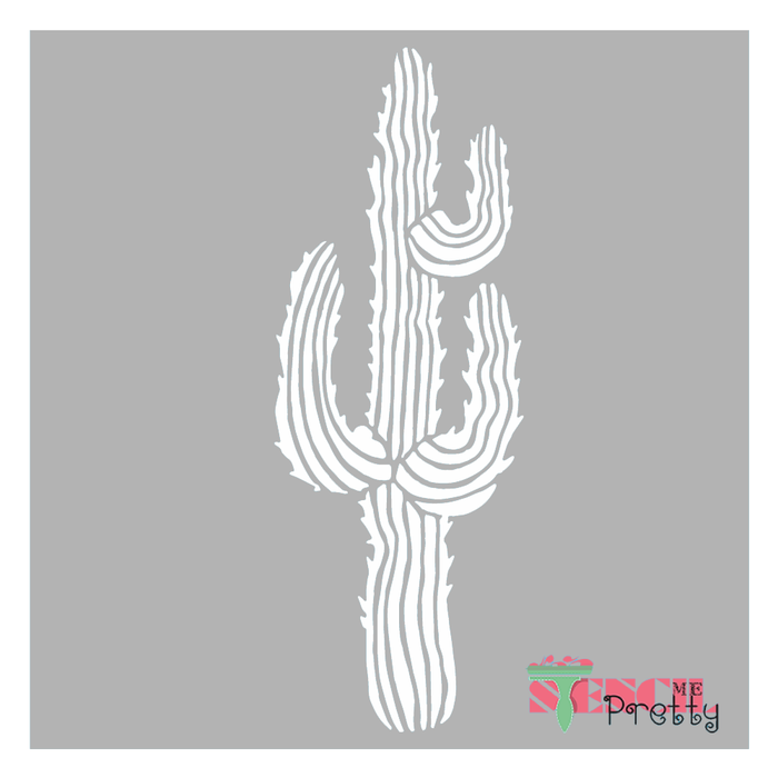 cacti stencil