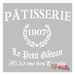 french pantry stencil
