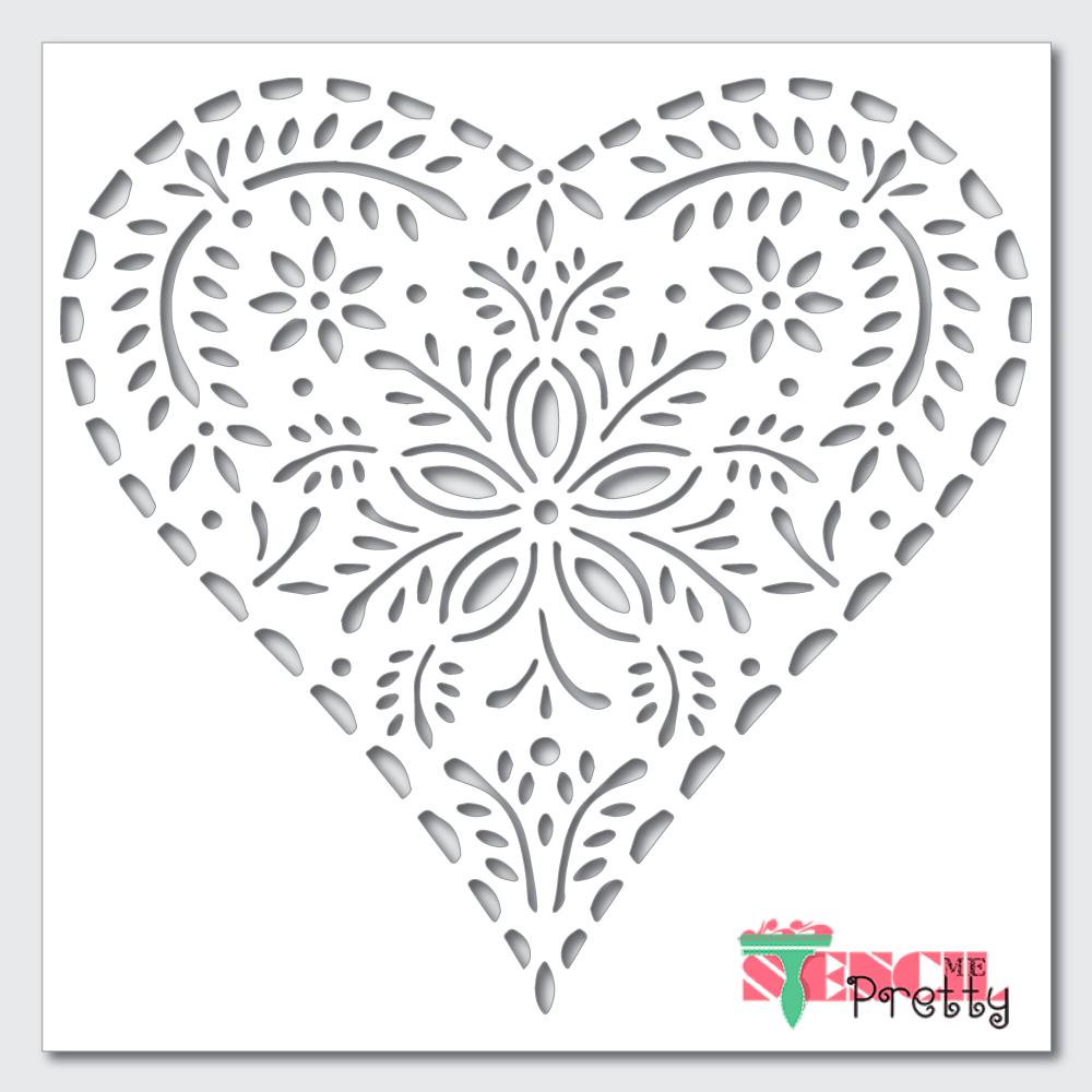 valentine stencil