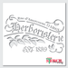 herbal store stencil