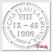 chateau louvier stencil