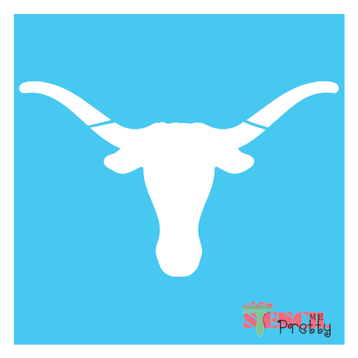 bull horn stencil