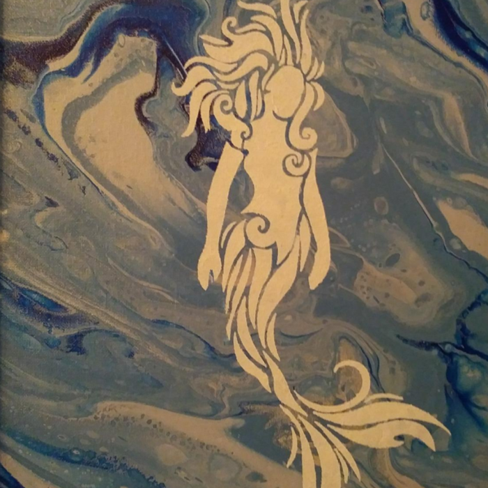 under the sea stencil