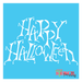 happy halloween stencil