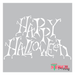 happy halloween stencil