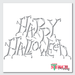 happy halloween stencil