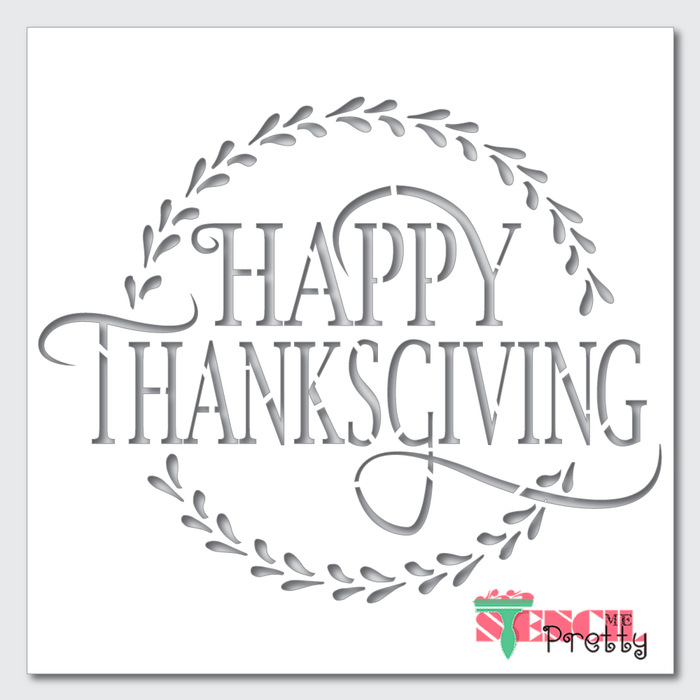 Thanksgiving stencil