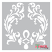 damask wall stencil