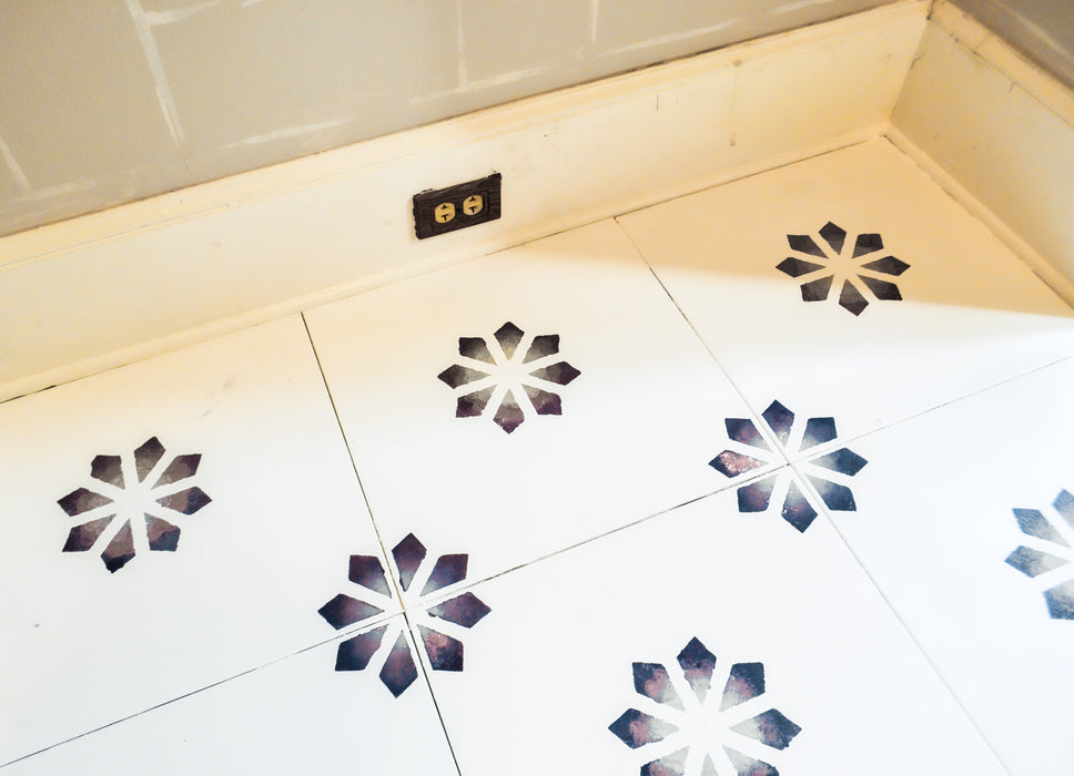 basilica tile stencil