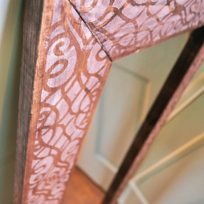 victorian style edge stencil