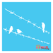 birds stencil