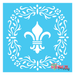 fleur de lis stencil