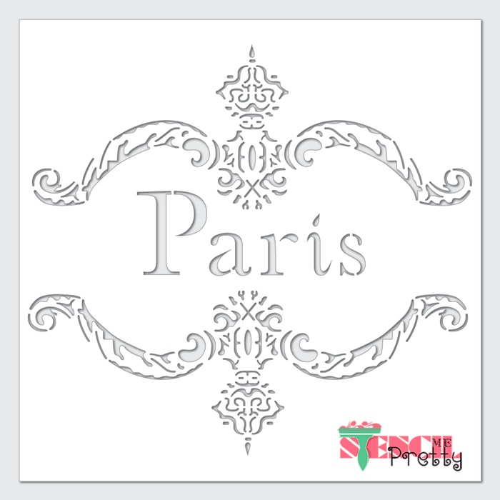 vintage paris stencil