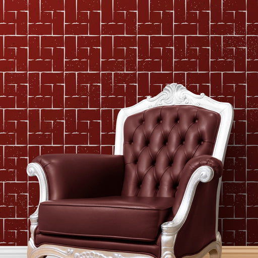 brick pattern stencil