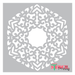 ornate mandala stencil
