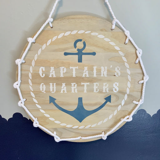 captain's quarter stencil