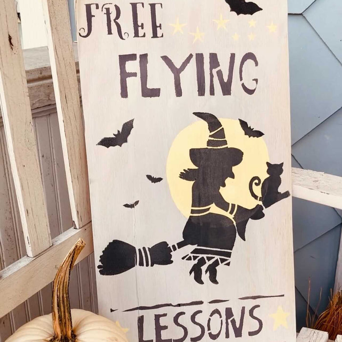 witch stencil