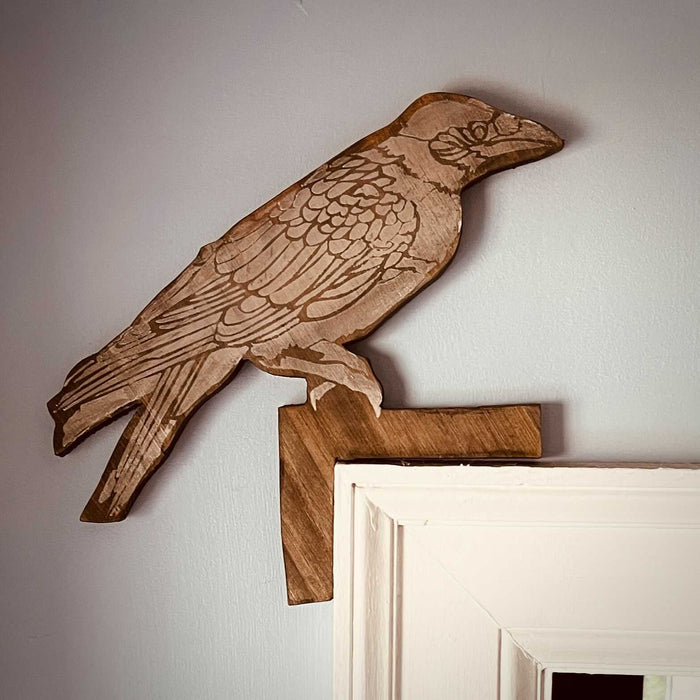 crow stencil