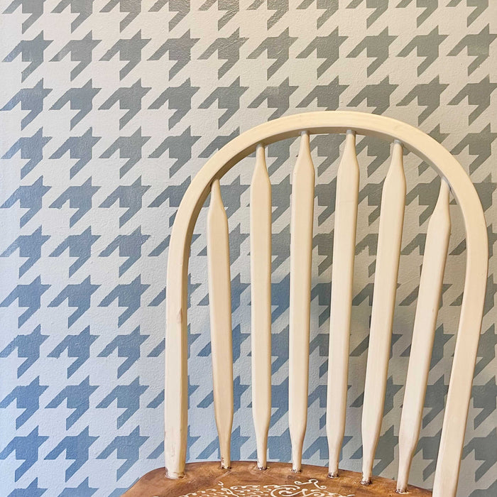 hounds tooth stencil