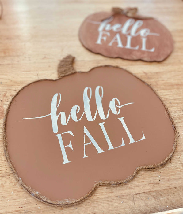 fall stencil