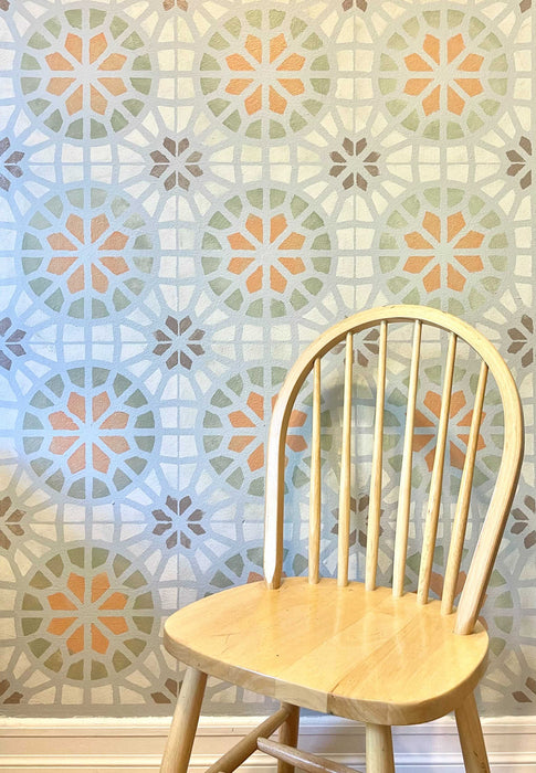 basilica tile stencil