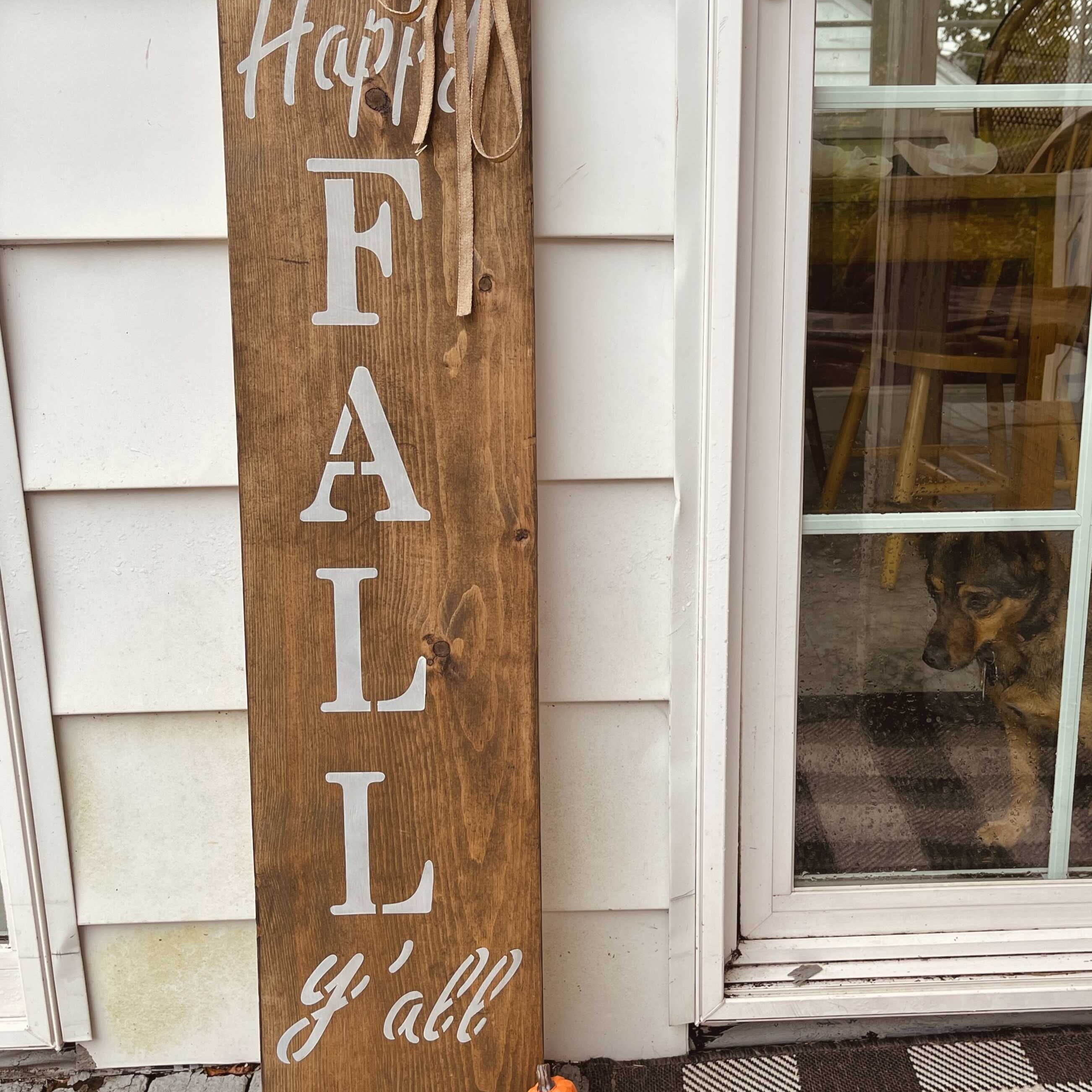 fall stencil