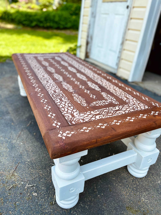victorian style edge stencil