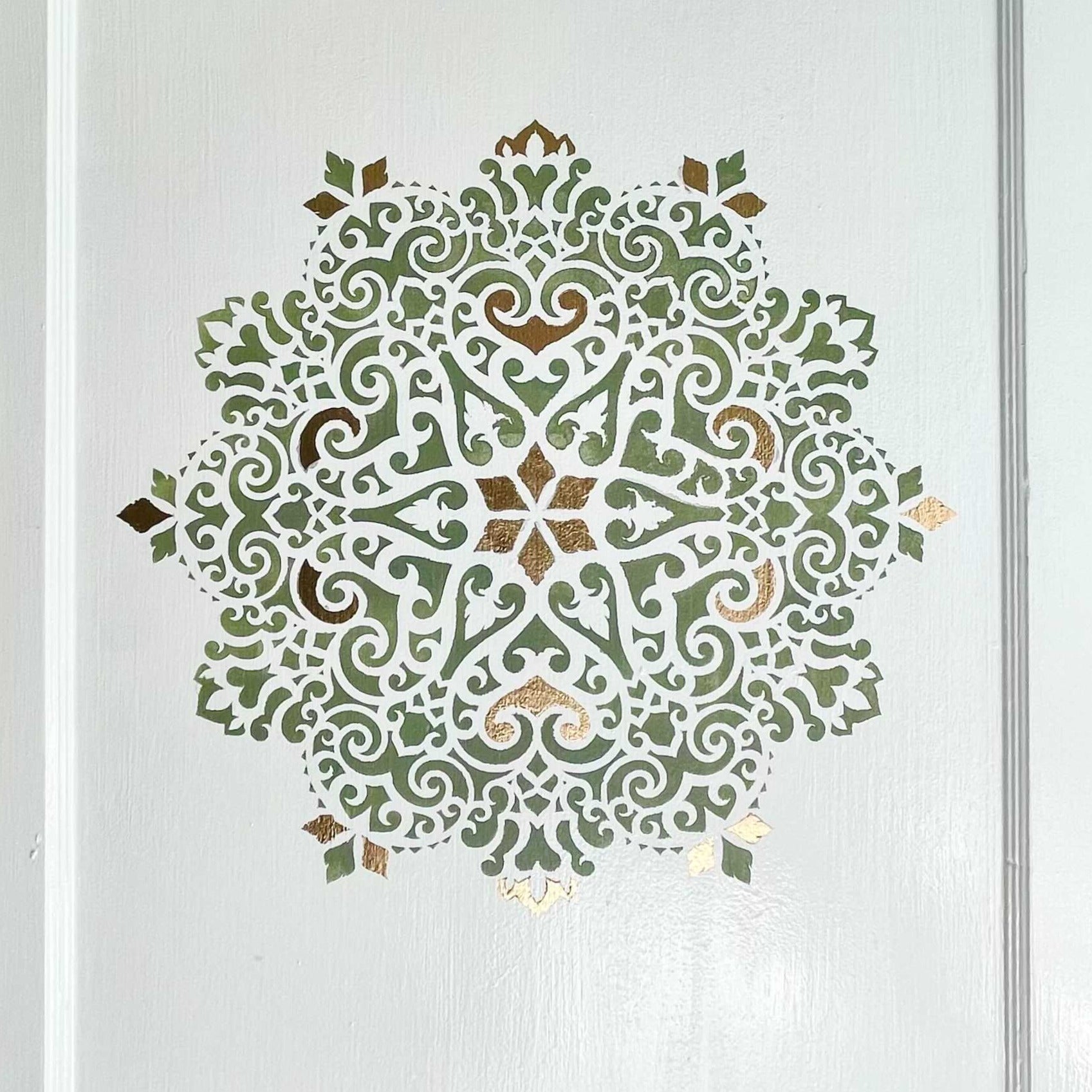 delhi mandala stencil
