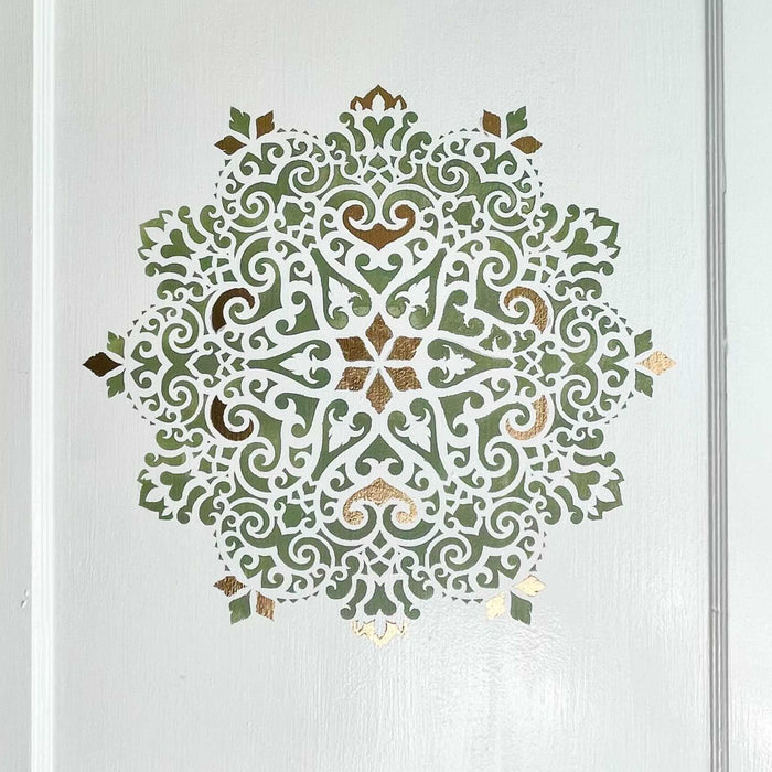 delhi mandala stencil