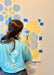 Indian Flower Bush Modern Allover Pattern stencil