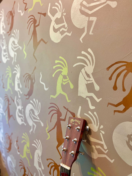 kokopelli stencil