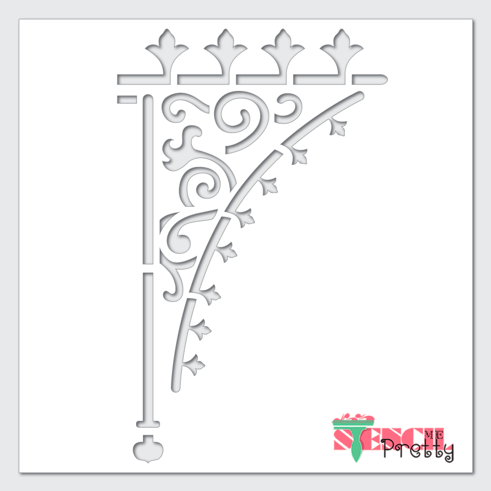 arc corner stencil