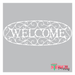 welcome sign stencil