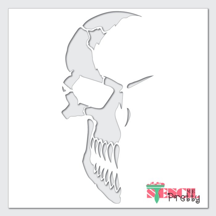 halloween mask stencil
