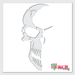 halloween mask stencil