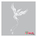 mythical bird stencil