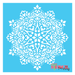 intricate mandala stencil