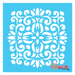 ornate tile stencil