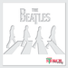 the beatles album stencil