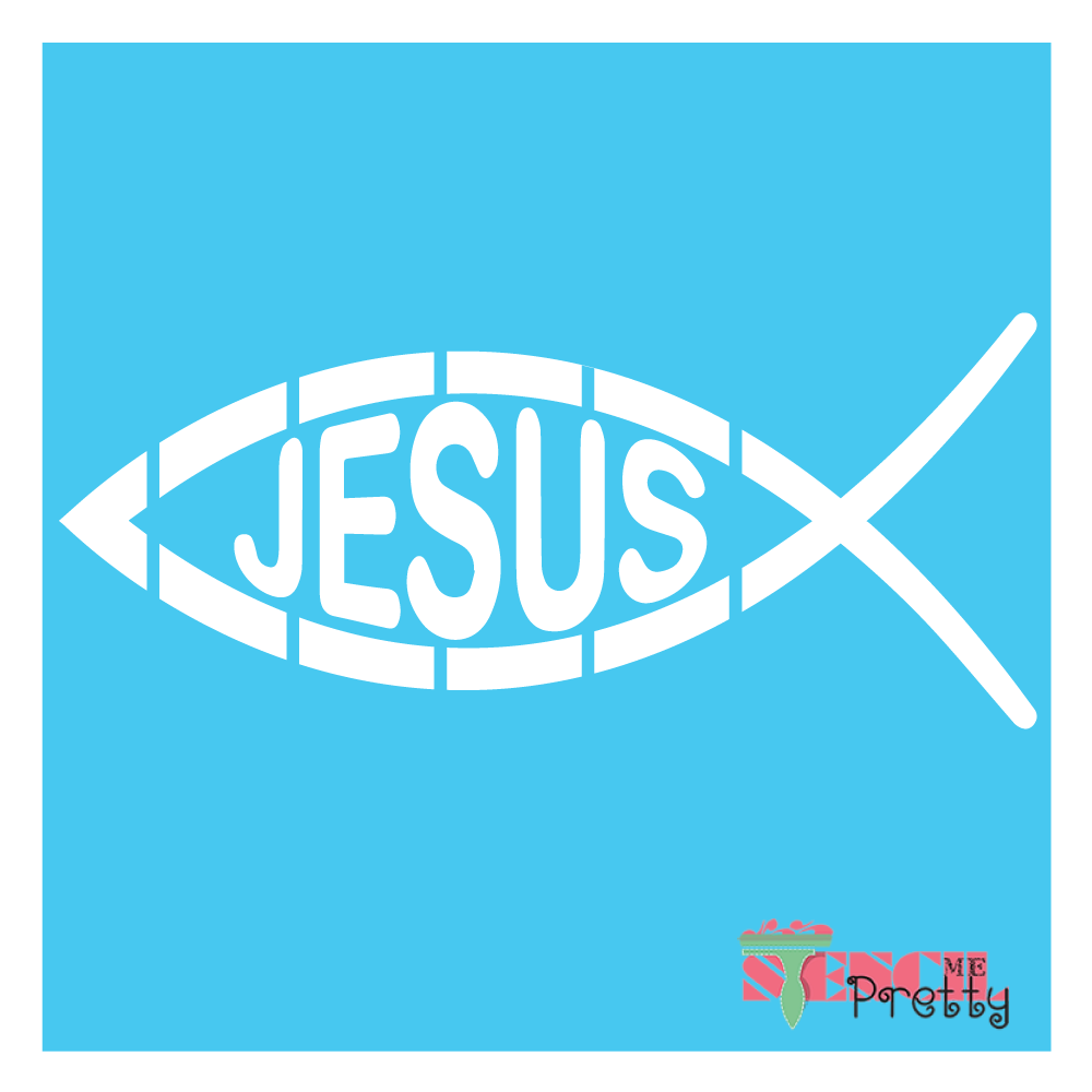 jesus stencil
