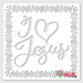 christian decor stencil