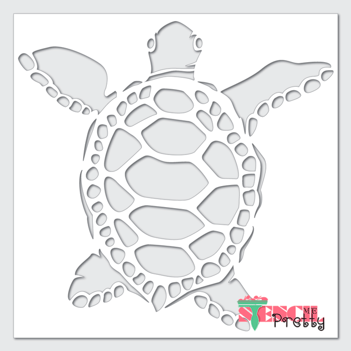 sea turtle stencil