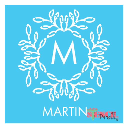 monogram stencil