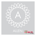 logo monogram stencil