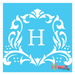 monogram stencil