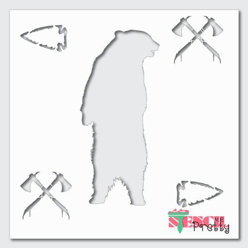 arrowhead stencil