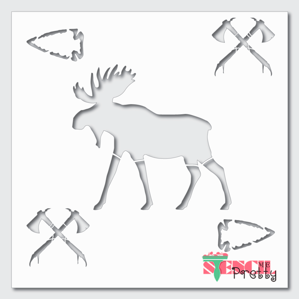 arrowhead stencil