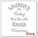 Laundry Today Naked Tomorrow Stencil